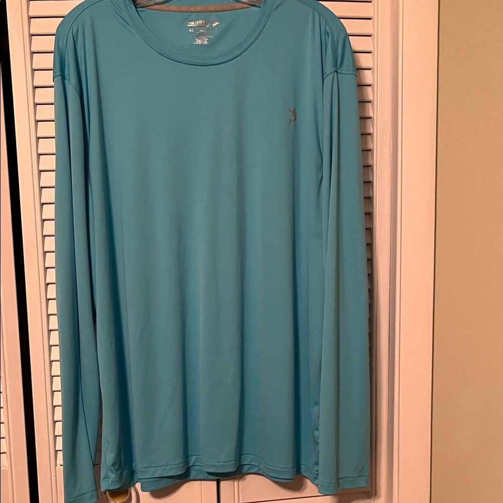 Reel Legends Aqua Long Sleeve Reel-Tec Tee